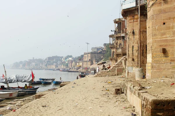 View Chausatti Gat Varanasi India — Φωτογραφία Αρχείου