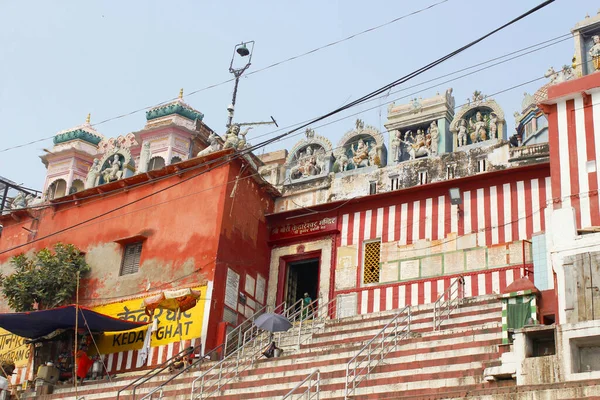 Kedareshwar Temple Kedar Ghat Varanasi India — Stockfoto