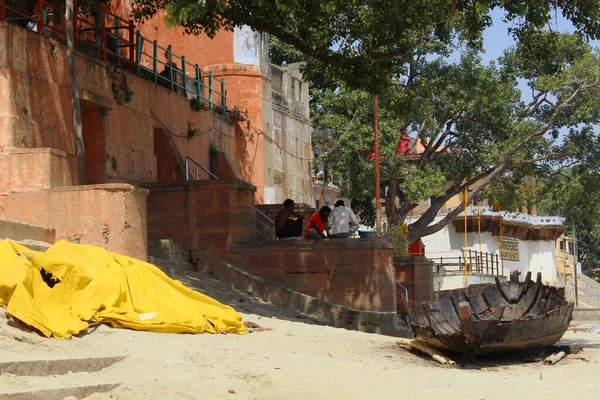 View of gaay ghat. Varanasi, India 