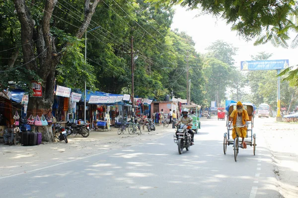 Street Bodh Gaya India — Stock Photo, Image