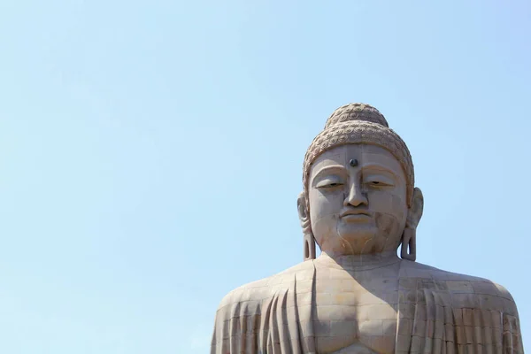   Büyük Buda heykeli. Bodh Gaya, Hindistan