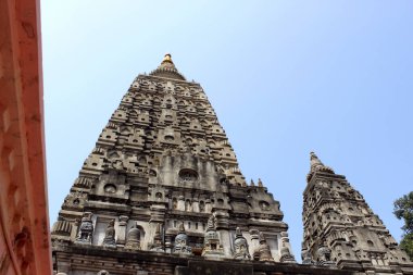 Mahabodhi Tapınağı. Hindistan, Bodh Gaya 'daki Budist tapınağı.