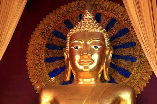Buddha Con Ruota Del Samsara Chiang Mai Thailandia — Foto Stock