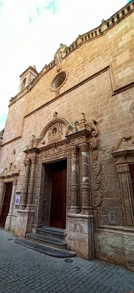 Kostel Ciutadella Menorca Baleárské Ostrovy Španělsko — Stock fotografie