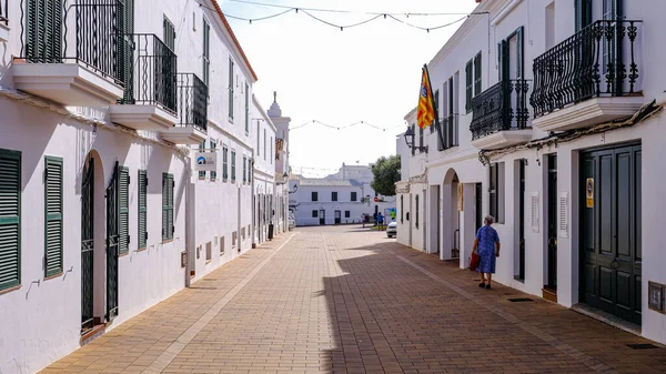 Fornells yolu, Menorca, Balear adaları, İspanya,