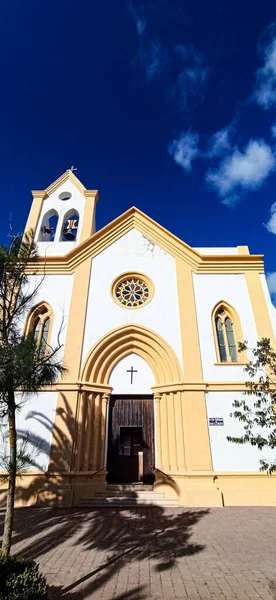 Церковь Святого Климента Менорка Балеарские Острова Испания Лицевая Сторона — стоковое фото
