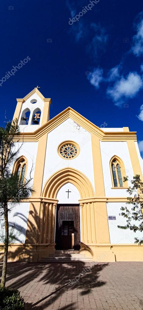 Church of Saint Clement, Menorca, Balearic Islands, Spain. front side