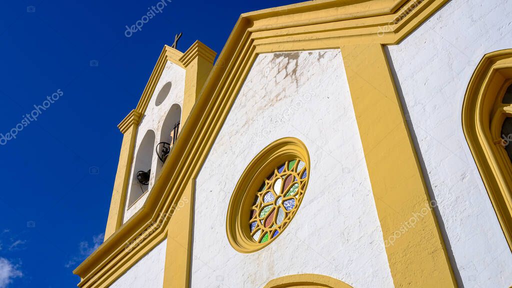 Church of Saint Clement, Menorca, Balearic Islands, Spain. front side