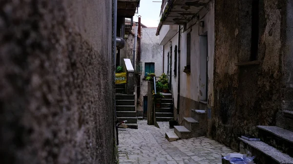 Udsigt Det Historiske Centrum Trentinara Cilento Campania Italien - Stock-foto