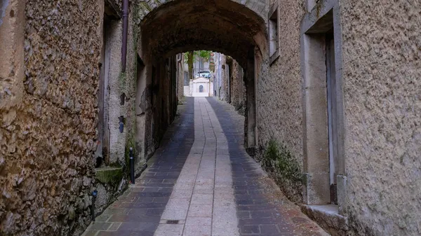 Vista Del Centro Histórico Trentinara Cilento Campania Italia —  Fotos de Stock