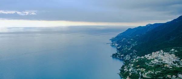 Uitzicht Raito Vietri Sul Mare Amalfikust Salerno Italië Uitzicht Het — Stockfoto