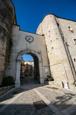 Taurasi, Avellino, İtalya: tarihi merkez manzarası.