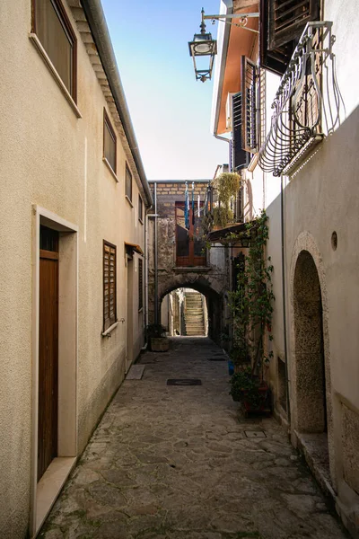 タウラシ アヴェリーノ イタリア 歴史的中心部の眺め — ストック写真