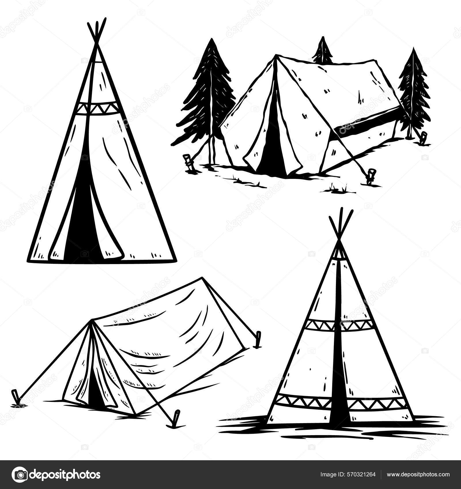 Tenda campana Foto Stock, Tenda campana Immagini | Depositphotos