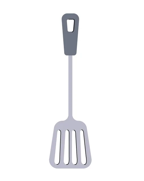 Spatule Vector Flat Illustration Élément Ustensiles Cuisine Ustensile Cuisine — Image vectorielle