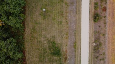 Yazın Manitoba Kanada 'nın Arial manzarası