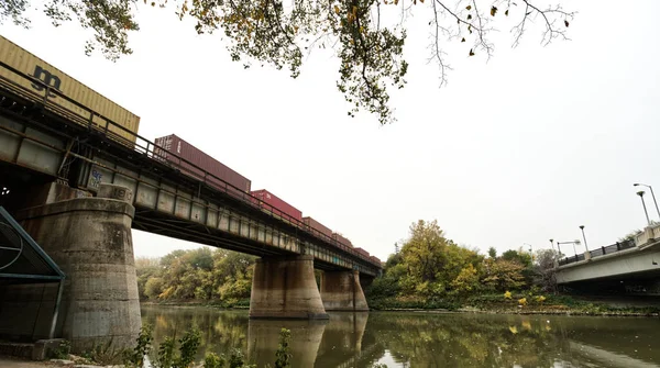 Winnipeg Manitoba Kanada Mittag Frühherbst — Stockfoto