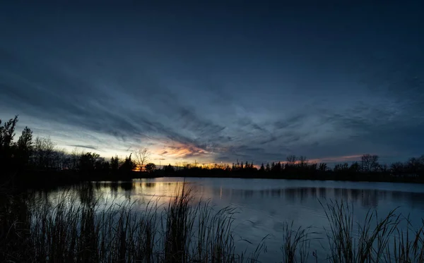 Winnipeg, Manitoba Kanada 'da altın saat