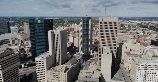 Winnipeg Manitoba Kanada Sonbaharın ortasında