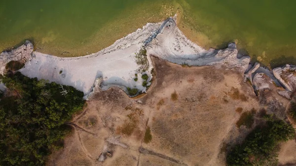 Yazın Manitoba Kanada 'nın Arial manzarası