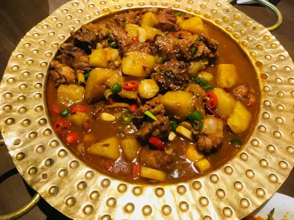 beef stew with meat and vegetables