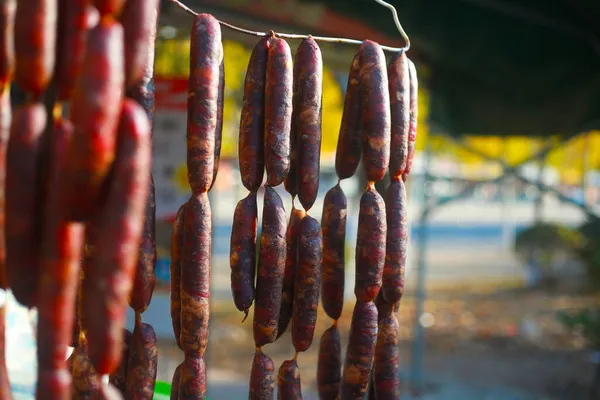 sausage on the market