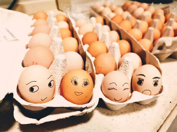 eggs in the market