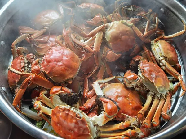 stock image close up view of delicious asian food