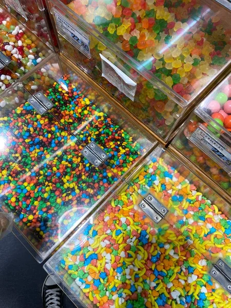 colorful candy in the store