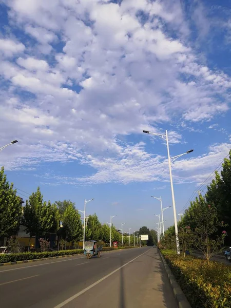 stock image road in the city