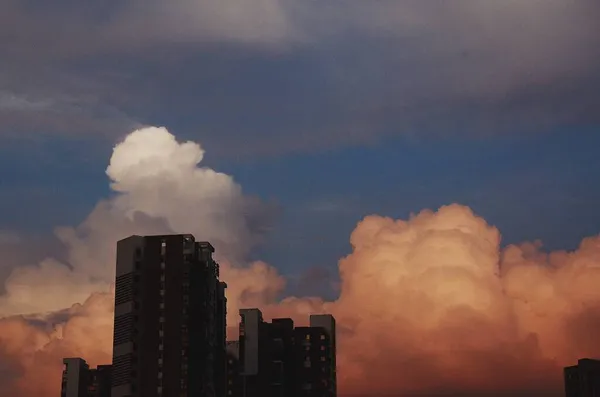 Stock image beautiful clouds in the sky