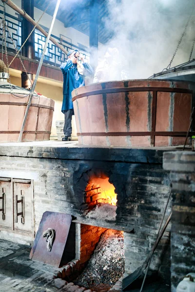 the process of the fire in the factory
