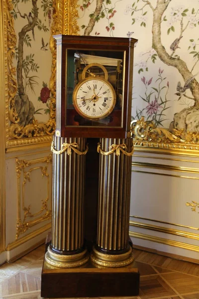 old clock in the interior of the house