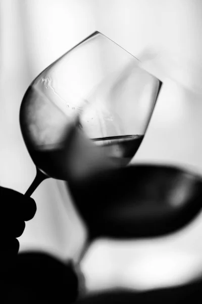glass of wine and a white background