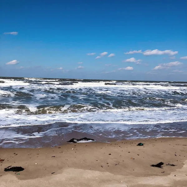 stock image beautiful view of the sea coast