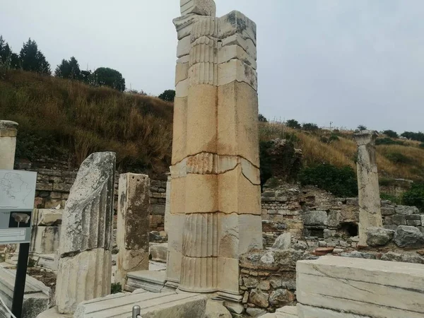 ancient ruins of the city of ephesus, turkey
