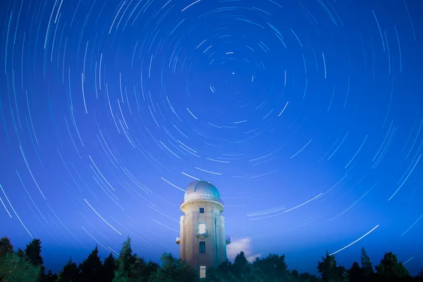 night sky with stars and moon