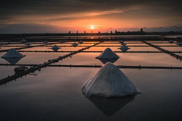 Krásný Výhled Jezero Dopoledních Hodinách — Stock fotografie