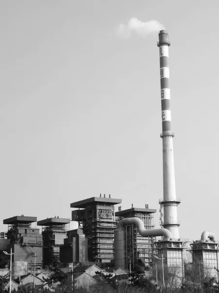 industrial factory, plant, smoke, coal, power, pollution, electricity,