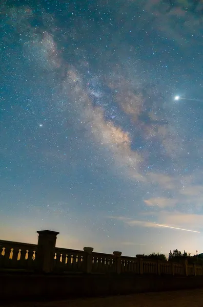 milky way, cosmic night sky