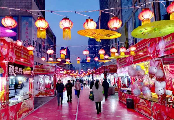 chinese new year market, hong kong