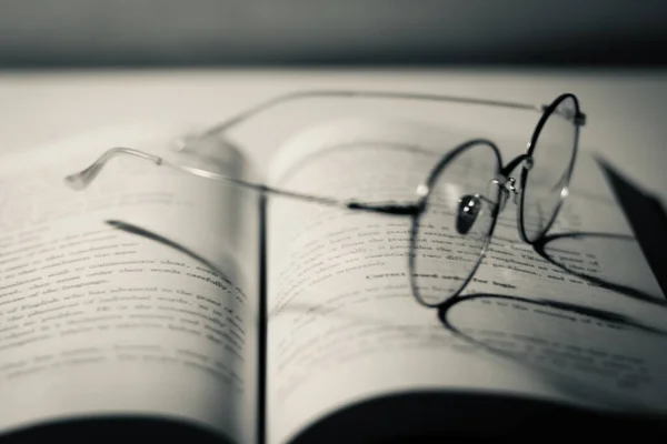 close up of a book with a pen and a pencil