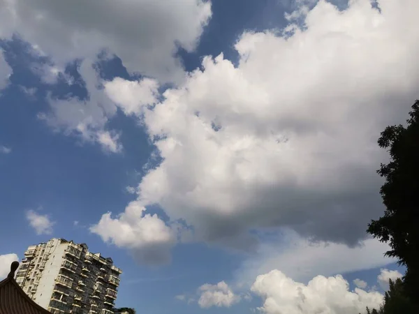 Cielo Nubes Atmósfera Tiempo Meteorología Nubes Paisaje — Foto de Stock