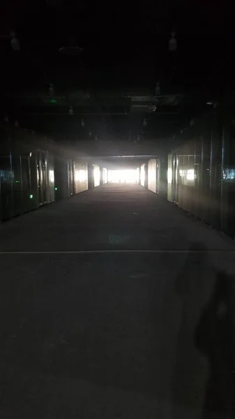 underground parking lot, empty space