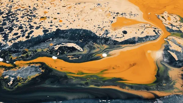 abstract background of acrylic paint in water