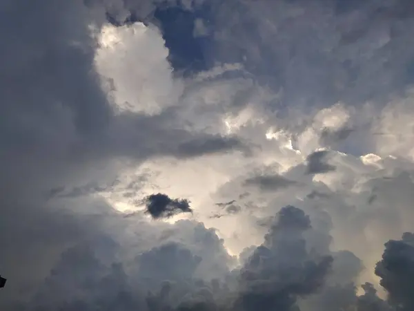 stock image beautiful clouds in the sky