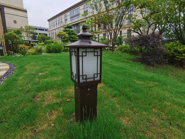 street lamp in the park