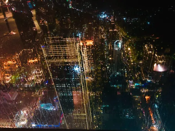 night view of the city of barcelona