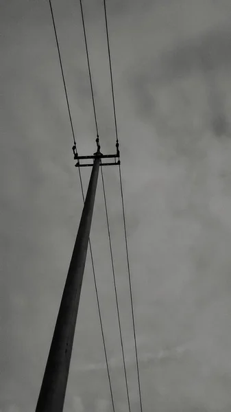 stock image high voltage tower, electricity transmission