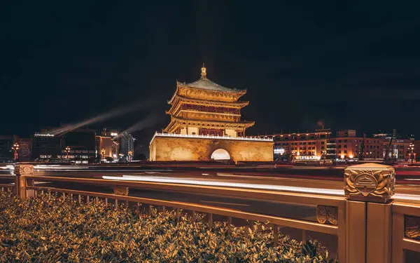 stock image beautiful architecture in the city of china